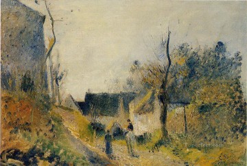 ヴァルヘルメイユの風景 1878年 カミーユ・ピサロ Oil Paintings